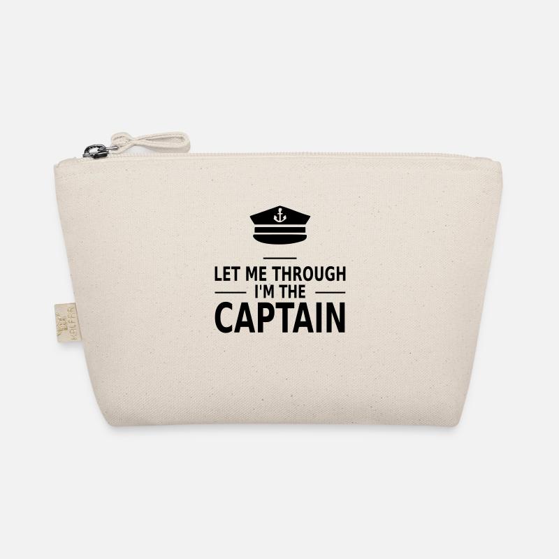 let me through i'm the captain Organic Pouch