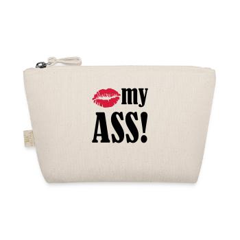 kiss_my_ass_01 - Organic Pouch - nature - Front