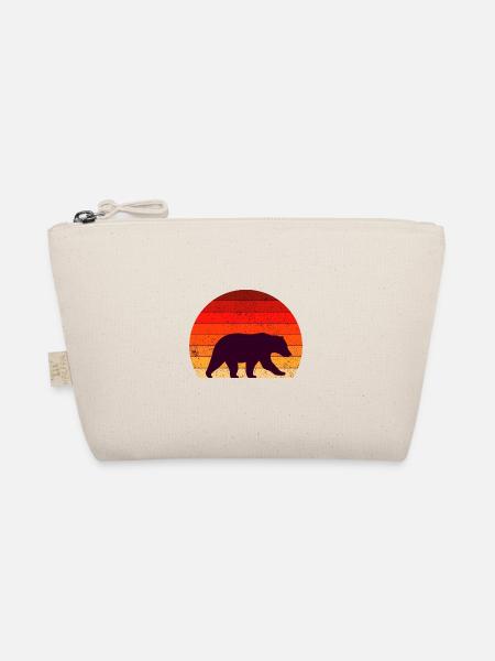 Polar bear bear bears polar bears - Organic Pouch - nature