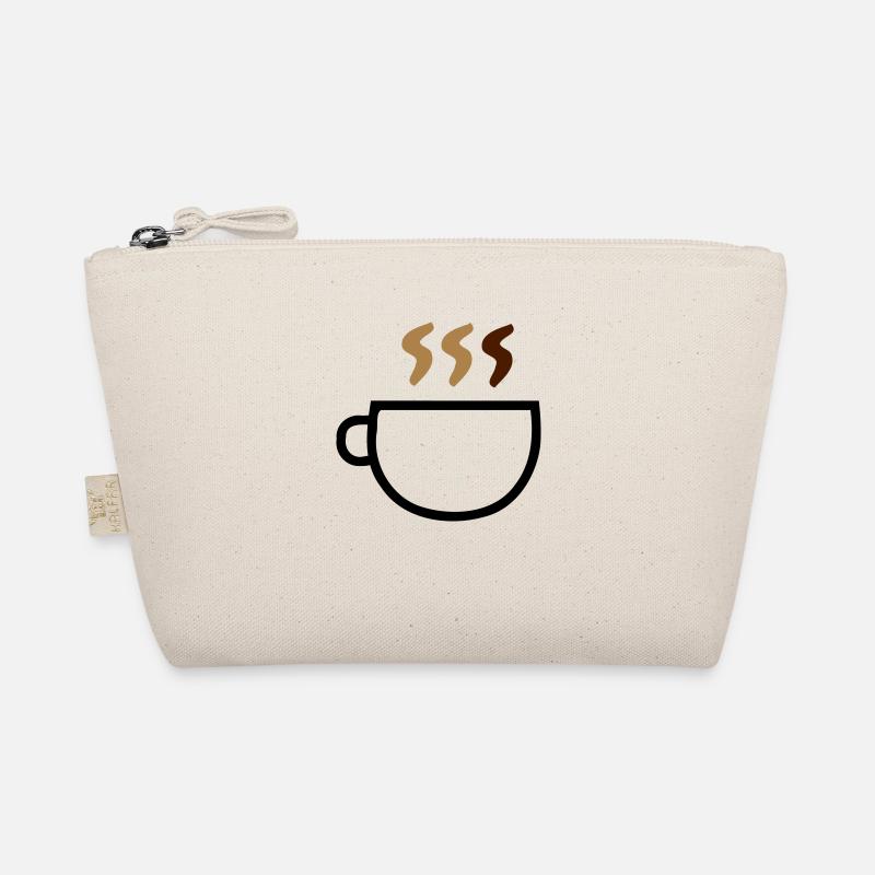 Kaffeetasse rauchen Bio-Täschchen