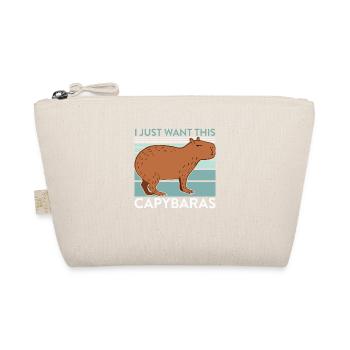 Motif Capibara pour rongeurs propriétaires de Capibara - Trousse biologique - nature - Devant