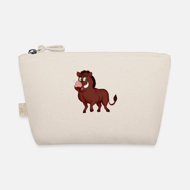 friendly wild boar Organic Pouch