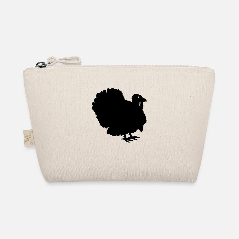 Dinde de Thanksgiving Silhouette Trousse biologique