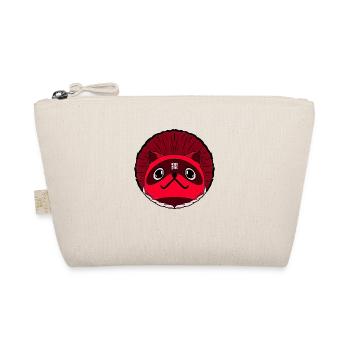 Tanuki, the prankster raccoon - Organic Pouch - nature - Front