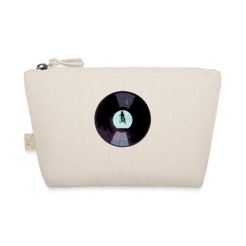 old school retro vinyl bmx - Organic Pouch - nature - Front