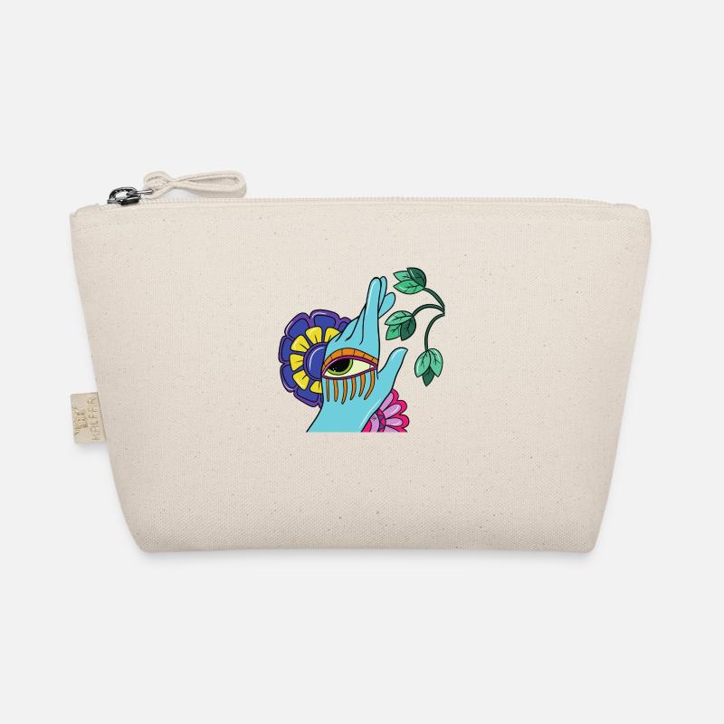 Türkis Hand Bio-Täschchen