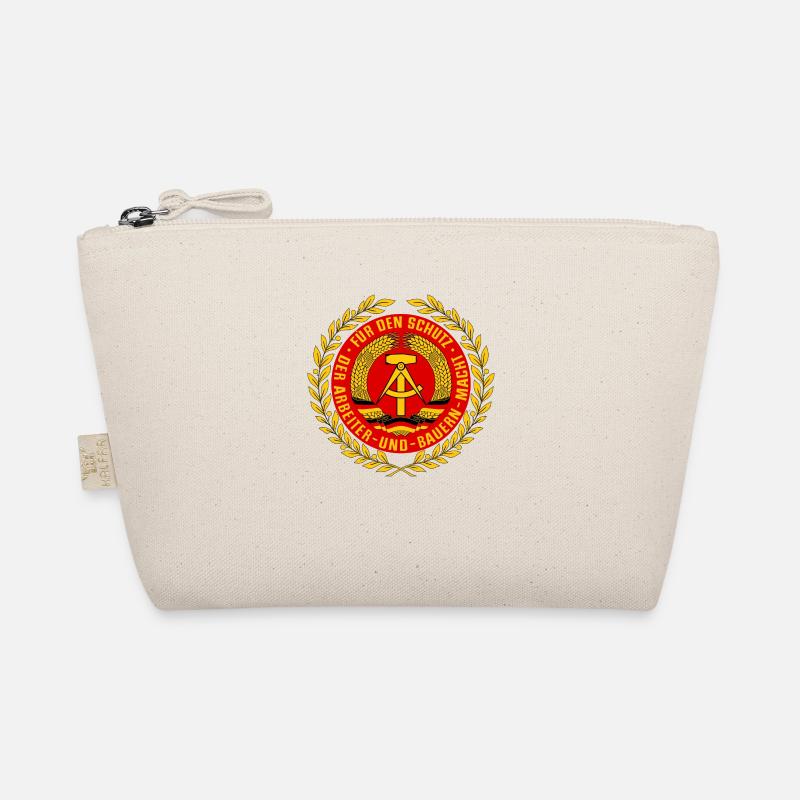 Wappen der DDR Deutschen Demokratischen Republik - Bio-Täschchen - Natur