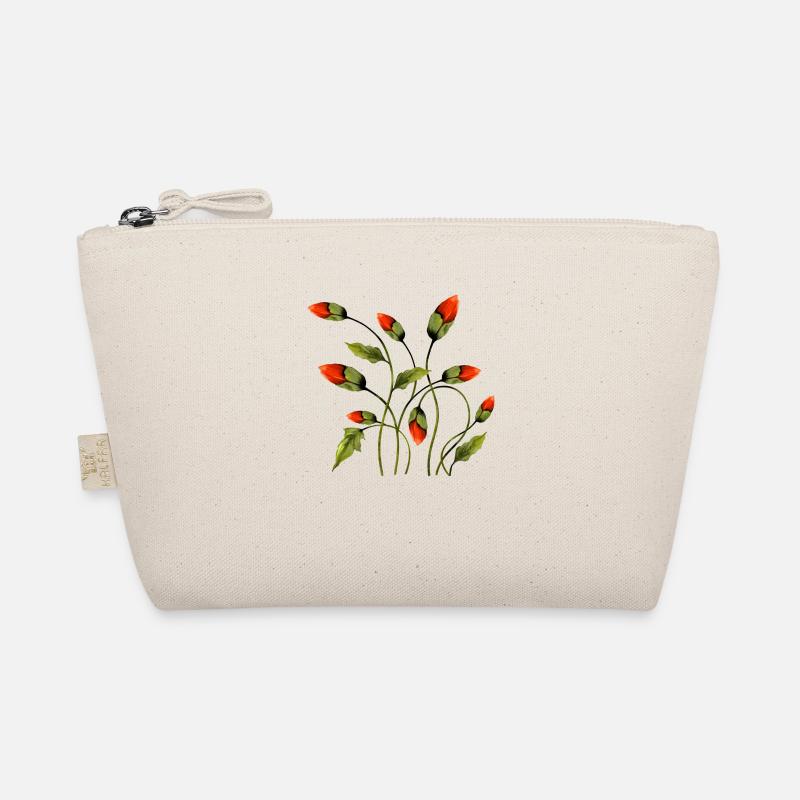 Blumen - Bio-Täschchen - Natur