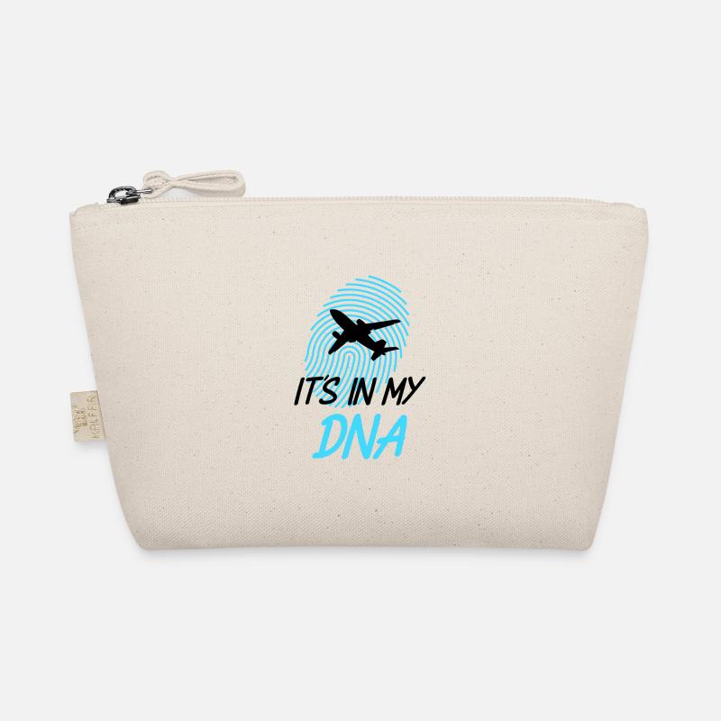 Pilot Aircraft Pilot Airplane Flight Attendant Saying Organic Pouch