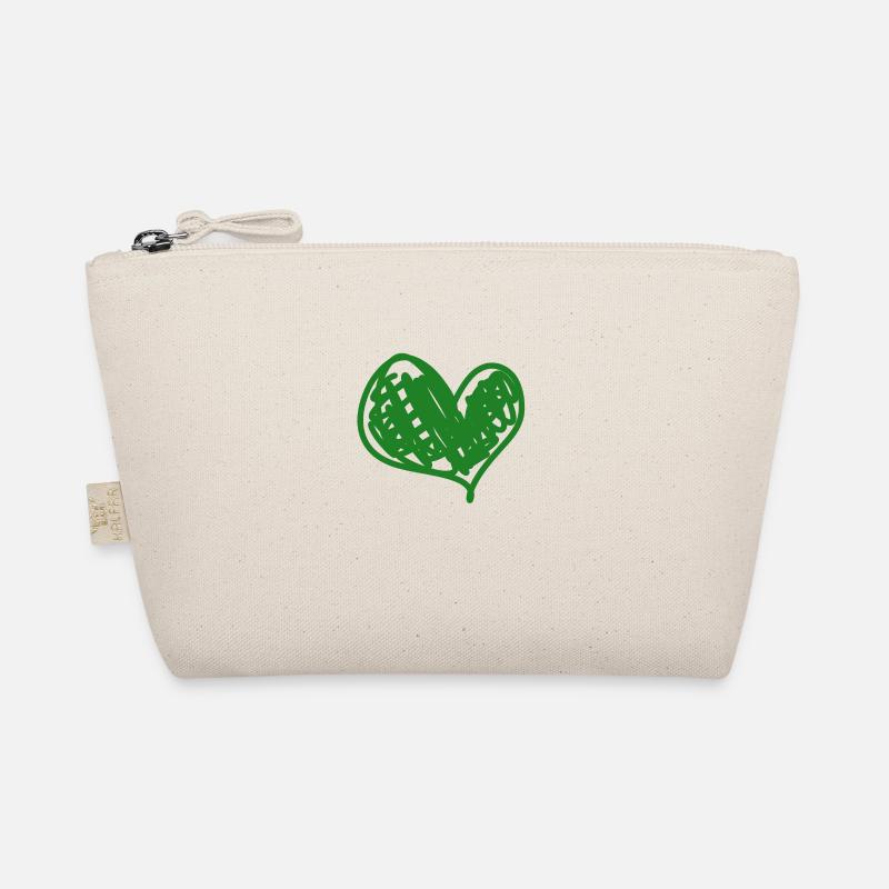 green heart Organic Pouch