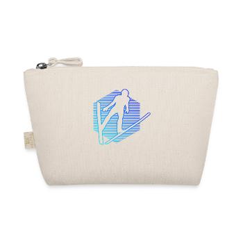 Saut à ski Saut à ski Sauteurs à ski Hommes Femmes - Trousse biologique - nature - Devant