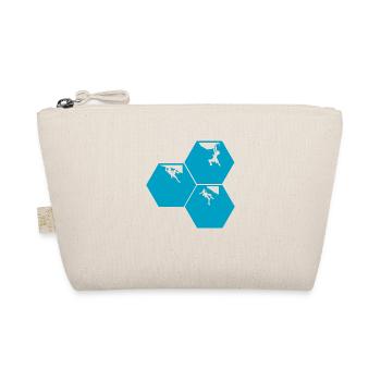 Bouldern Klettern Climbing - Bio-Täschchen - Natur - Vorne