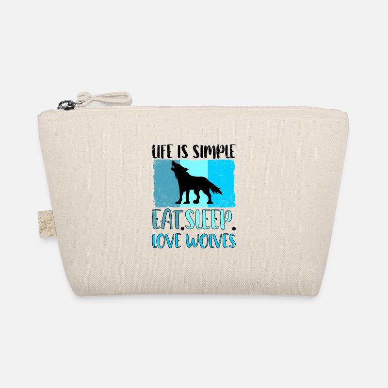 Wolf Wolves Wolf Pack Organic Pouch