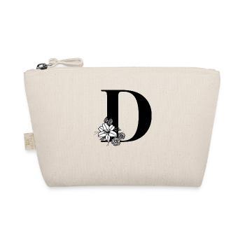 Buchstabe D - Bio-Täschchen - Natur - Vorne