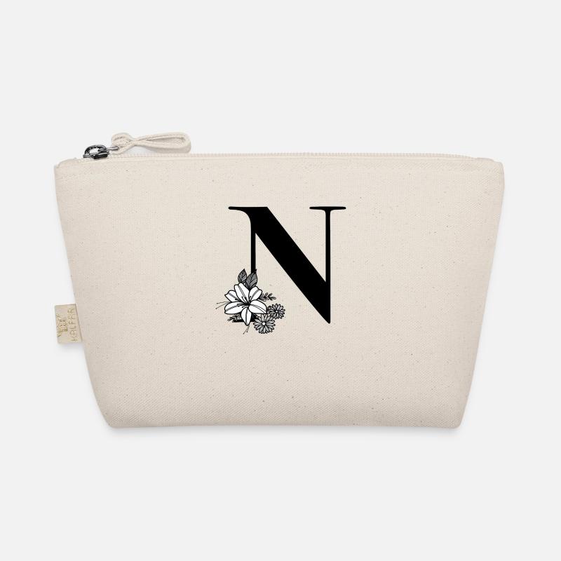 Buchstabe N - Bio-Täschchen - Natur