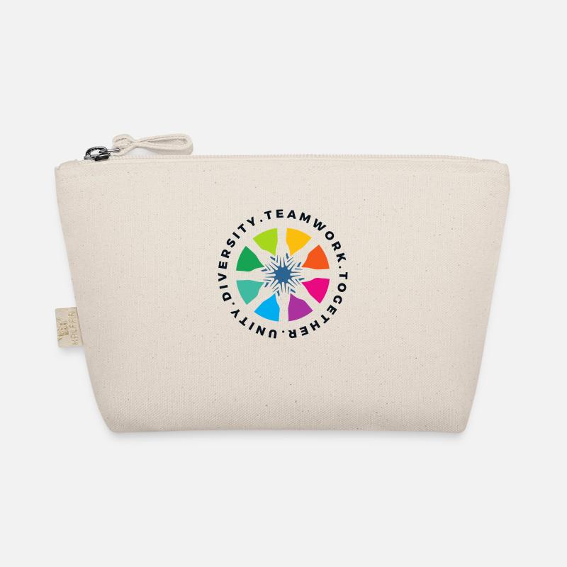 UNITY DIVERSITY . TEAMWORK TOGETHER . brand new Organic Pouch