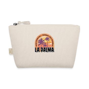 La Palma Summer Sun Beach Sea Palm Trees - Organic Pouch - nature - Front