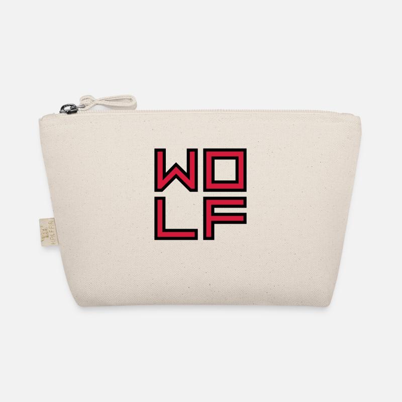 Logo du loup intérieur Trousse biologique