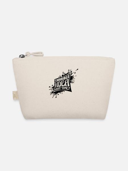 Thats a horrible Idea - Organic Pouch - nature - Front
