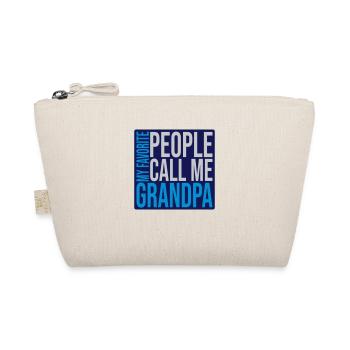 People Call Me Grandpa - Organic Pouch - nature - Front