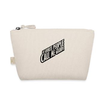 People Call Me Grandpa - Organic Pouch - nature - Front