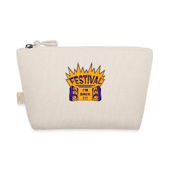 Festival - I'm back!!! - Bio-Täschchen - Natur - Vorne
