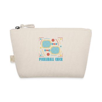 Pickleball Küken spielen Spaß Pickleball Küken spi - Bio-Täschchen - Natur - Vorne