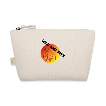 Wild and Free | Freedom | Nature | Adventure - Organic Pouch - nature - Front