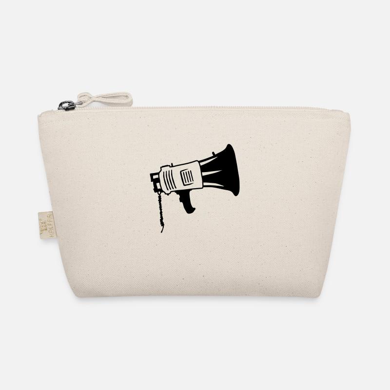 Megaphone Propaganda Symbol Speaker Organic Pouch