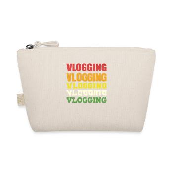 VLogging Vlogging Vlogging. Food Vlogger Gift - Organic Pouch - nature - Front