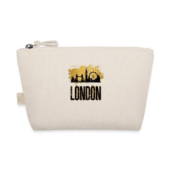 Londres Angleterre UK City Skyline Home Love Gold - Trousse biologique - nature - Devant