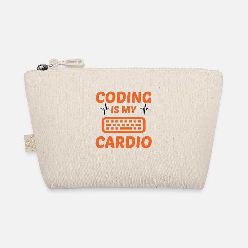 Coding Is My Cardio Programming Coder Computer Gee Bio-Täschchen