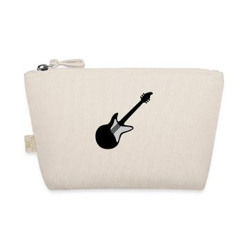 Electric Guitar Guitarist Play Guitar - Organic Pouch - nature - Front
