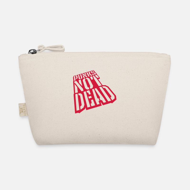 Quote punks not dead Organic Pouch