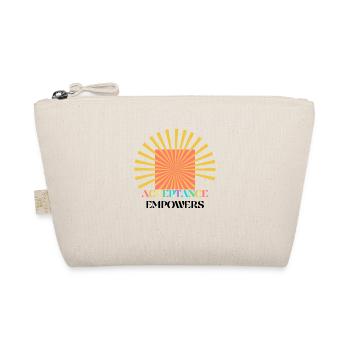 Acceptance Empowers - Organic Pouch - nature - Front