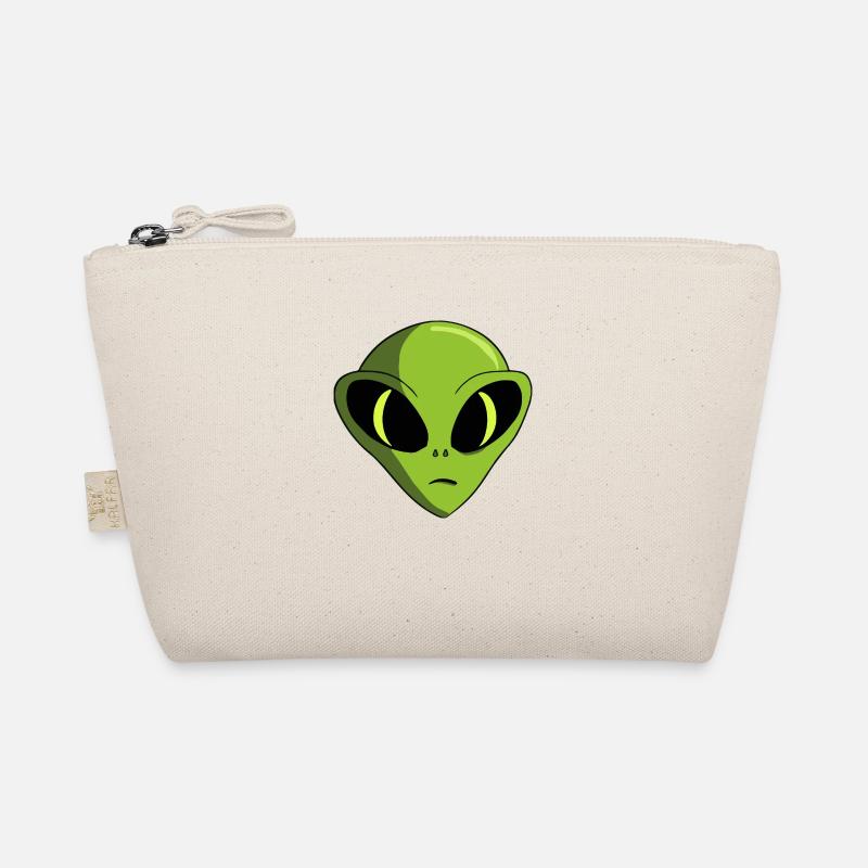 Alien Head Organic Pouch