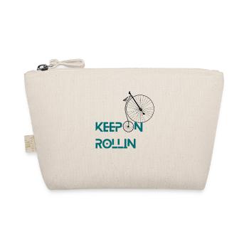 Keep On Rollin - Bio-Täschchen - Natur - Vorne