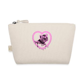 Tigre dans le cœur - Rose - Trousse biologique - nature - Devant