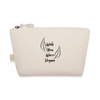 Vegan Vegan Animal Welfare Vegetarian Vegetarian - Organic Pouch - nature - Front