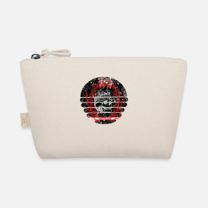 sugar skull and fire Organic Pouch