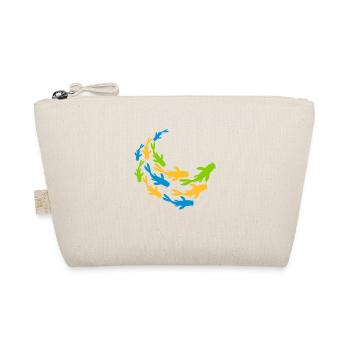 Banc coloré de poissons koi - Trousse biologique - nature - Devant