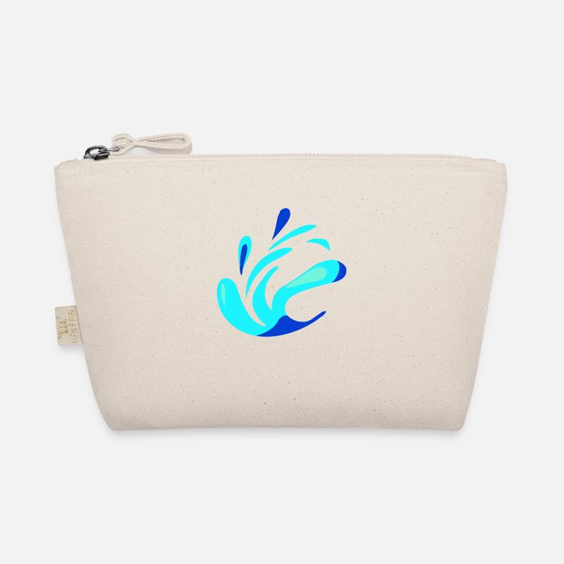 Liquid water (colors customizable) Organic Pouch