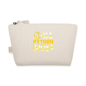 Banana Ball Python Herpetologist Ball Python Mom - Organic Pouch - nature - Front