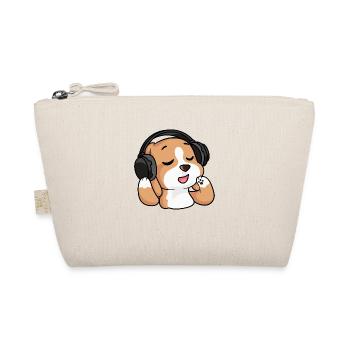 Der singende Beagle - Bio-Täschchen - Natur - Vorne