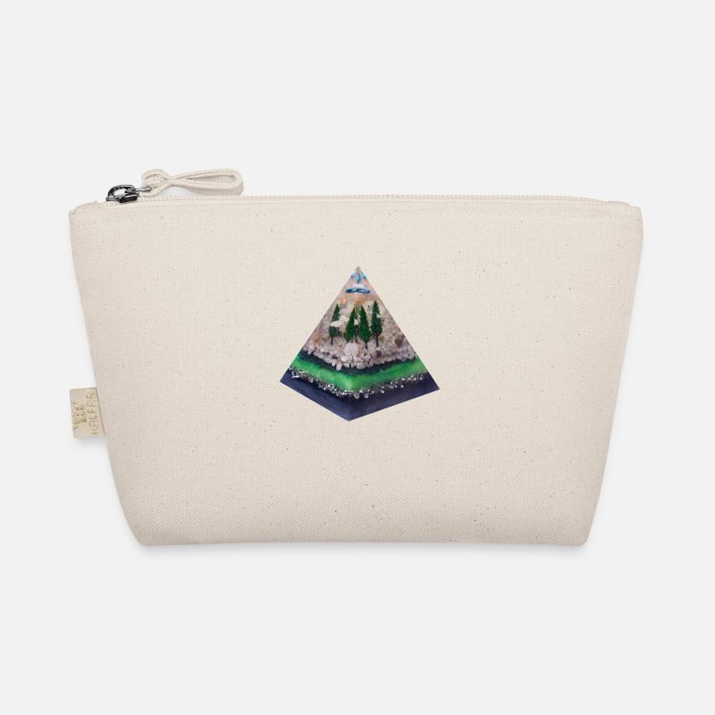 Tree circle of the intergalactic connection - Organic Pouch - nature