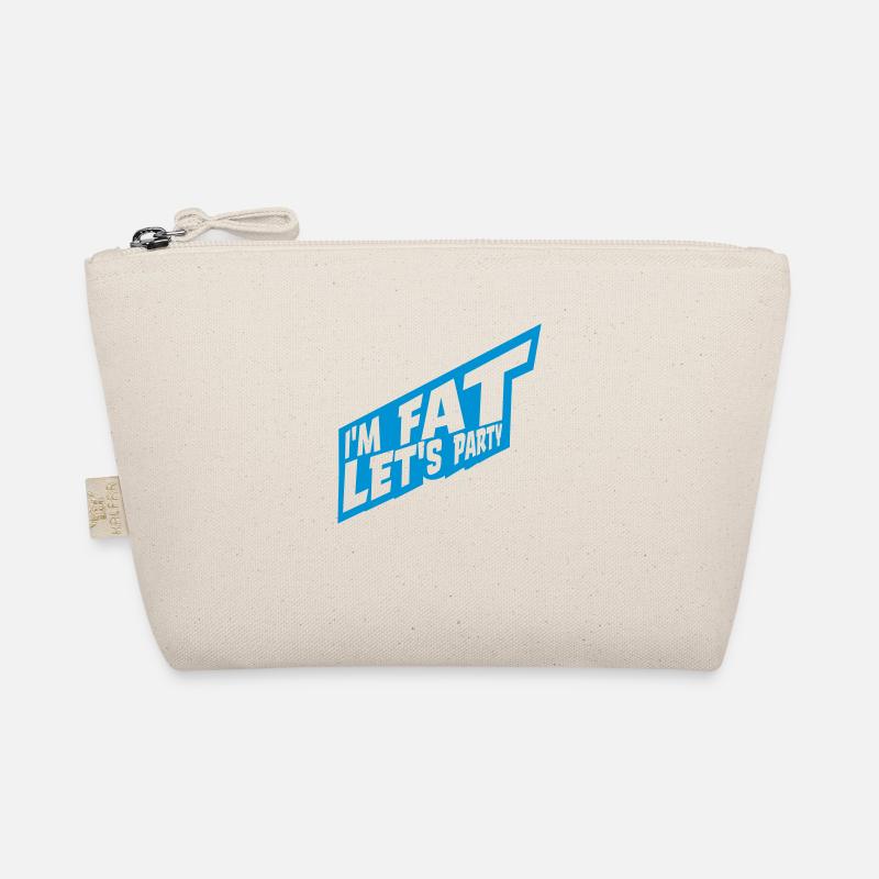 at the fat lets party Organic Pouch