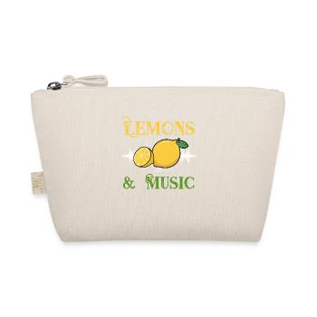 Zitronen und Musik Sommer-Zitrusfruchte-Limonade - Bio-Täschchen - Natur - Vorne