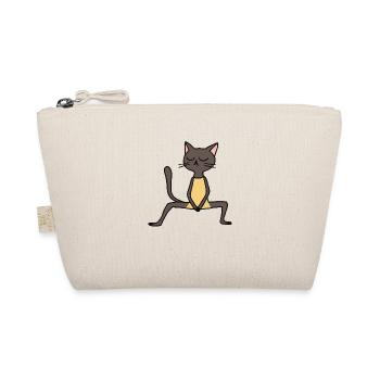Cat fait une idée cadeau pour les amateurs de yoga yoga - Trousse biologique - nature - Devant