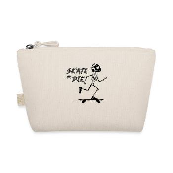 Skate or the Skater Sport - Organic Pouch - nature - Front