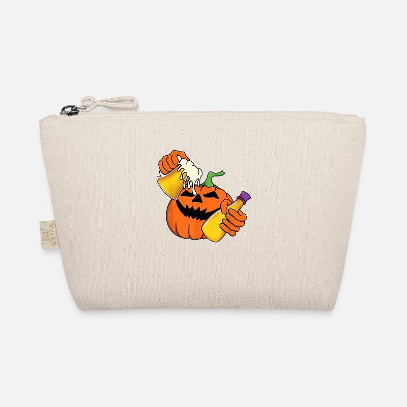 Halloween Kürbis Biertränke Trick oder Treat Bio-Täschchen